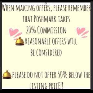 Reasonable offers will be accepted or countered